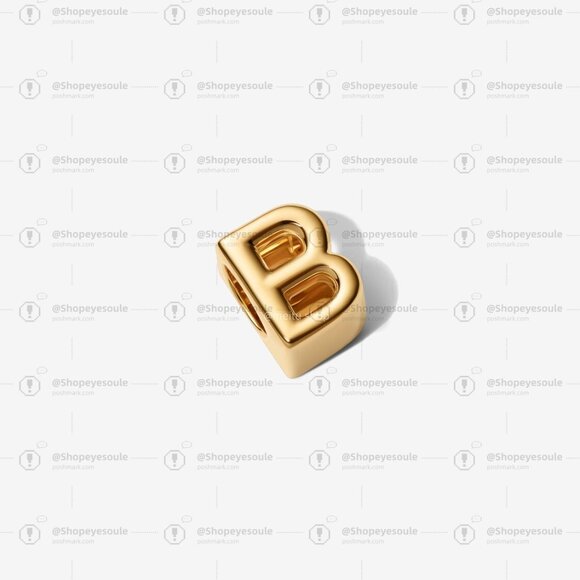 Pandora Letter B Alphabet Charm - Picture 2 of 6